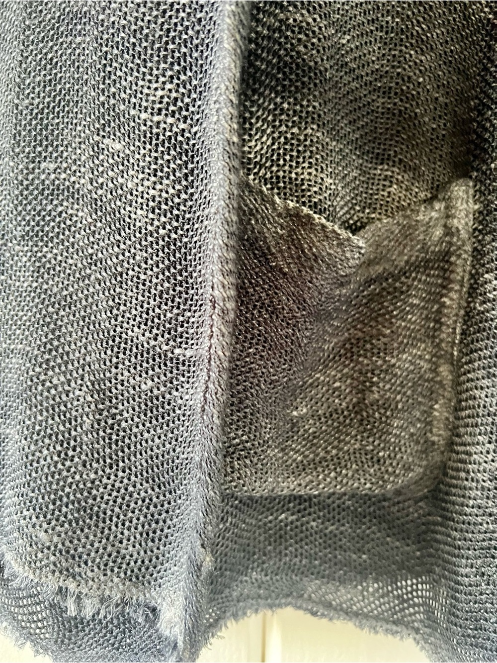 Avant Toi Washed Charcoal Knit Blazer - Picture 3 of 7